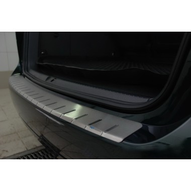 Накладка на задний бампер VW Touran II (2010- ) бренд – Alu-Frost (Польша) главное фото